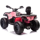 Quad Štirikolesnik na akumulator Can Am Outlander 4x4 DK-CA005 - dvosed - svetlo roza | Shoptok.si