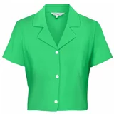 Only Topi & Bluze Shirt Caro Linen - Summer Green Zelena