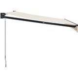 Tenda na uvlačenje krem 3,5 x 2,5 m od tkanine i aluminija | Eponuda.ba
