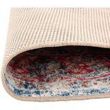  Preproga pralna večbarvna Ø 120 cm protizdrsna | Shoptok.si