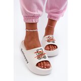 Boto Light Women's Slides on Thick Sole with Plush White Serefina | shoptok.hr