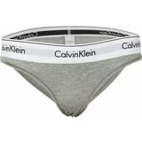 Calvin Klein MODERN COTTON-BRAZILIAN Ženske gaćice, siva, veličina