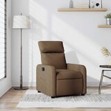  Naslonjač od tkanine smeđi | shoptok.hr