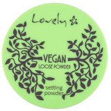 Lovely Makeup puder u prahu za setovanje lica vegan| lovely