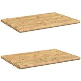  The Living Store Kopalniška podloga 2 kosa 50x35 cm bambus - Kopalniška Podloga, (21500213) | Shoptok.si