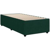 Box spring krevet s madracem tamnozeleni 80 x 200 cm baršunasti | shoptok.hr