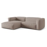 Micadoni Bež kotna sedežna garnitura (levi kot) Martina – Home | Shoptok.si