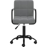 Maison Chic Vrtljiv Jedilni stoli - Vzorci stoli temno siv žamet A1771, (22031350) | Shoptok.si