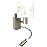 Brilagi LED fleksibilna lampa BOBO 1xE27/25W/230V + LED/3W m. hrom/bela/jednorozi Cene