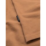 Ombre BASIC men's classic cotton T-shirt - brown | shoptok.hr