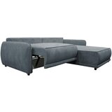 MID.YOU KOTNA SEDEŽNA GARNITURA, struktura modra | Shoptok.si