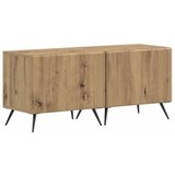  5-dijelni LED TV ormarić Hrast artisan Konstruirano drvo - Hrast artisan 81 cm | shoptok.hr