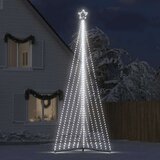 vidaXL LED božićno drvce 789 LED hladno bijelo 476 cm | shoptok.hr