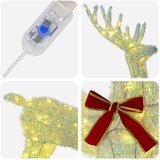  Reindeer vuče saonice LOVIISA 200 LED lampica Topla bijela | shoptok.hr