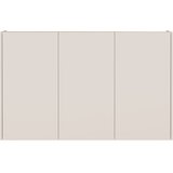 Germania Kremno bela omarica v hrastovem dekorju 138x87x25 cm Libbiano – | Shoptok.si
