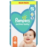 Pampers plenice active baby, vel. 3, za 6–10 kg, 66 kosov Cene