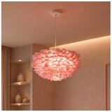Brilagi Viseći luster na kablu FEATHER 3xE27/40W/230V prečnik 50 cm ružičasta Cene