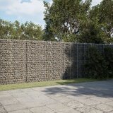 vidaXL Gabionska košara s poklopcem 1200x50x200 cm pocinčano željezo cijene