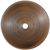 Sapho Rjav keramičen okrogel umivalnik ø 41 cm Priori – | Shoptok.si