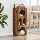 Strani šal Star les 40 x 35 x 100,5 cm Konstruiran les, (5000108522) | Shoptok.si