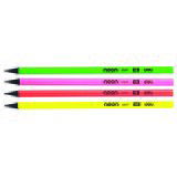 Deli GRAFITNE OLOVKE TROUGAONE CRNE-NEON 1/12 EU54700 Cene