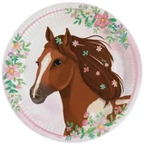 Amscan Papirnati krožniki "Beautiful Horses" 8 kosov
