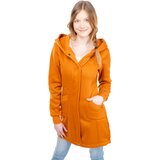 Glano Women's Extended Sweatshirt - orange | shoptok.hr