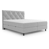 Esposa POSTELJA Z VZMETNICO 160 cm x 200 cm , tekstil svetlo siva Cene