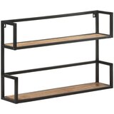  Zidna polica 80 x 20 x 60 cm od grubog drva manga | shoptok.hr