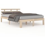 The Living Store Posteljni okvir trden les 150x200 cm - Posteljni Okvir, (21527163) | Shoptok.si