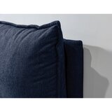 Bobochic Paris Temno modra oblazinjena zakonska postelja s prostorom za shranjevanje z letvenim dnom 160x200 cm Garance – | Shoptok.si