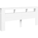  LED uzglavlje bijelo 220x18,5x103,5 cm konstruirano drvo | Eponuda.ba