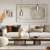  Visilica na sajli ARCADIA 1xE27/60W/230V pr. 13 cm crna/dimljena | Eponuda.com