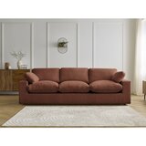 Bobochic Paris Narančasta sofa od samta 250 cm Belair – | shoptok.hr