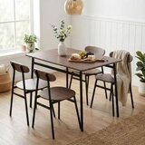 ModernHome OSLO blagovaonski set – stol i 4 stolice 110 × 70 cm | shoptok.hr