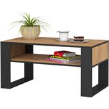 AKORD Domi Klubska Mizica, Hrast Craft/Črna, (5000331757) | Shoptok.si
