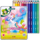  Drvene bojice Jolly x-big Candy Colours 12 kom u metalnoj kutiji | Shoptok.si