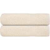 Furnova Brisače za tuširanje 2 kos krem 70x140 cm 360 g/m² 100% bombaž, (21916605) Cene