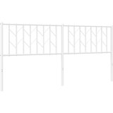 vidaXL Kovinsko vzglavje belo 180 cm, (21142786) Cene