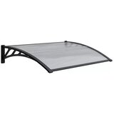  Nadstrešnica 150x100cm crna baza providan leksan 6mm ( 1446 ) cene
