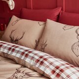 Catherine Lansfield Bež 3-delna posteljnina za zakonsko posteljo/podaljšana 230x220 cm Stag – | Shoptok.si