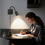  Immax NEO 08295L - Zidna lampa PUNTO sa USB 1xGU10/9W/230V crna | Eponuda.com