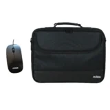 Maletin duro + raton 15,6 ''negro, (21644692)