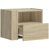  Zidni noćni ormarići 2 kom boja hrasta sonome 45x30x35 cm | shoptok.hr