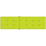 vidaXL Blazina za ležalnik svetlo zelena (75+105)x50x3 cm | Shoptok.si