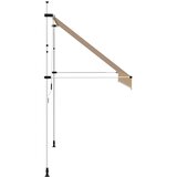 Tenda na ručno uvlačenje 300 cm narančasto-bijela prugasta | Eponuda.com