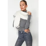 Trendyol Ecru, Soft Textured Scarf