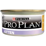 Pro Plan Purina Cat Kitten 24 x 85 g - Piščanec