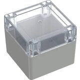 TRU COMPONENTS 6U07111109437 TC-13865100 industrijsko kućište 105 x 105 x 89.7 ABS, polikarbonat svijetlosiva, prozirna | Eponuda.ba