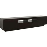vidaXL TV ormarić s LED svjetlima crni 180 x 35 x 40 cm | shoptok.hr